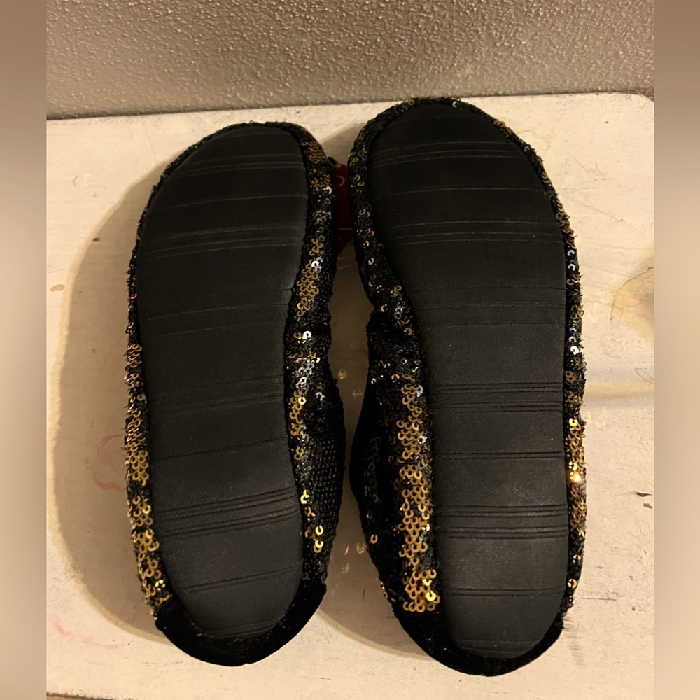 Dearfoam 🌟HP🌟Signature Sequin Ballet Flats NWT - Picture 7 of 9
